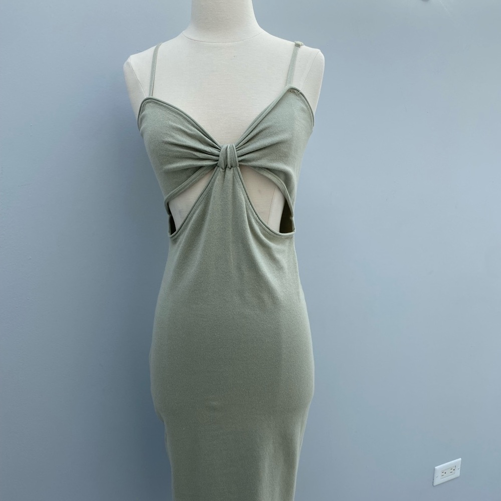 Women Cut Out Midi Dress Gaia Style - Picture 8 of 11